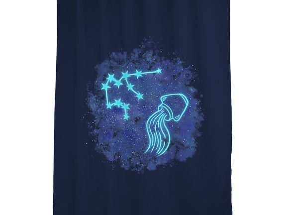 Aquarius Neon Constellation