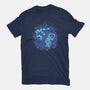 Aquarius Neon Constellation-Mens-Heavyweight-Tee-nickzzarto