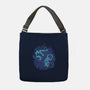 Aquarius Neon Constellation-None-Adjustable Tote-Bag-nickzzarto