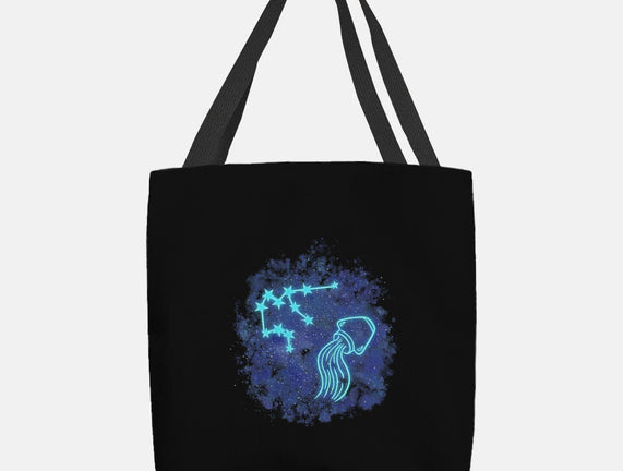 Aquarius Neon Constellation