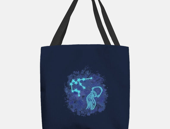 Aquarius Neon Constellation