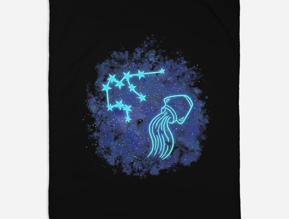 Aquarius Neon Constellation