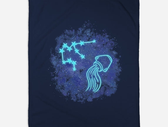 Aquarius Neon Constellation