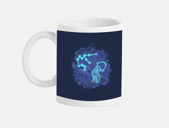 Aquarius Neon Constellation