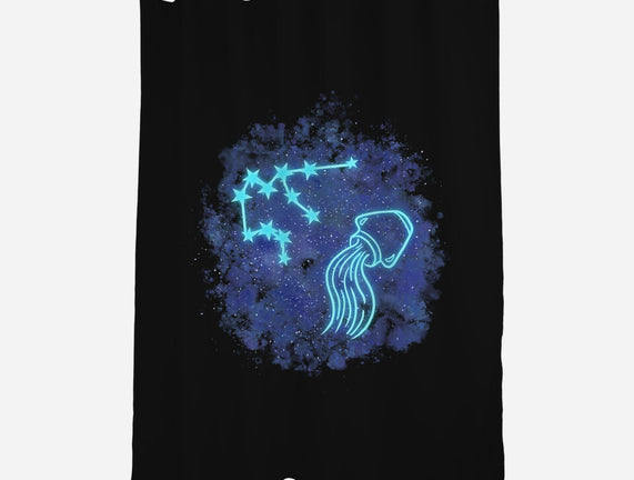 Aquarius Neon Constellation