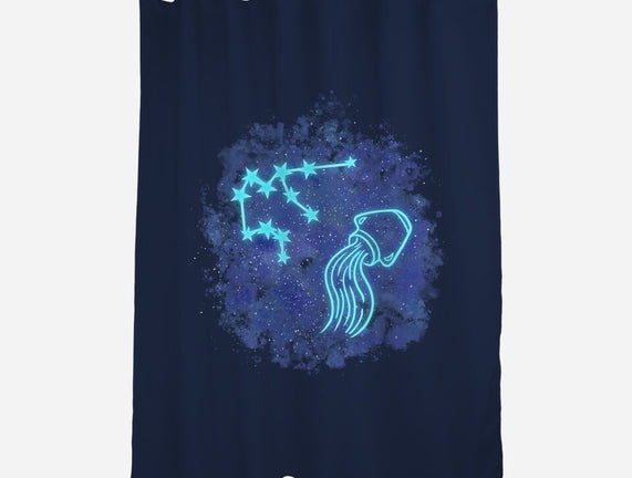 Aquarius Neon Constellation