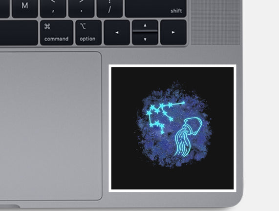 Aquarius Neon Constellation