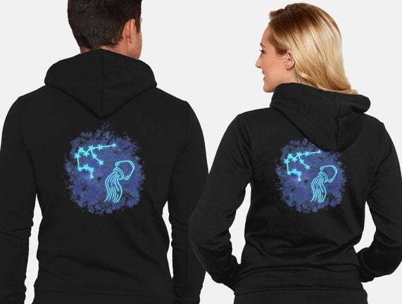 Aquarius Neon Constellation