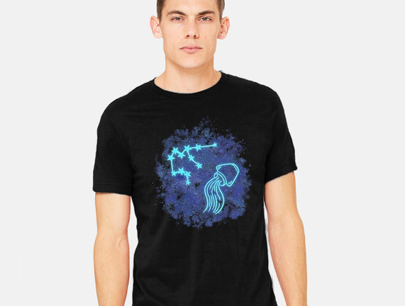 Aquarius Neon Constellation