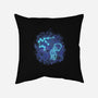 Aquarius Neon Constellation-None-Removable Cover w Insert-Throw Pillow-nickzzarto