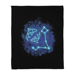 Pisces Neon Constellation