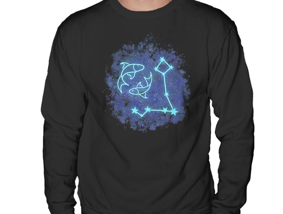 Pisces Neon Constellation