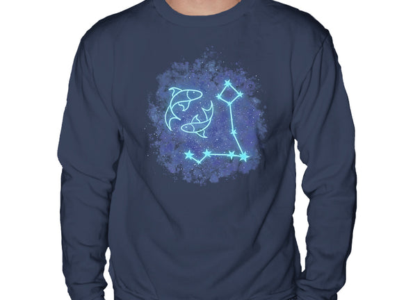 Pisces Neon Constellation