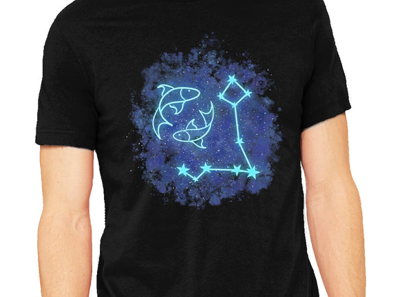 Pisces Neon Constellation