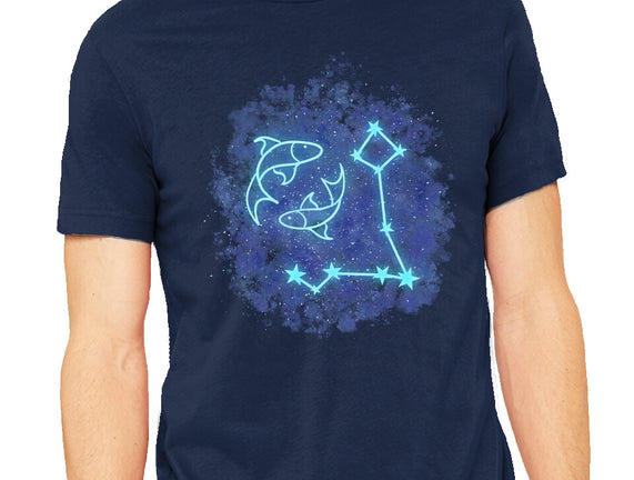 Pisces Neon Constellation