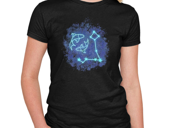Pisces Neon Constellation