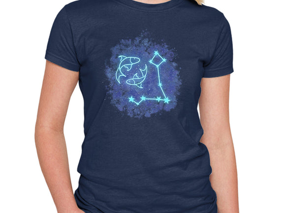 Pisces Neon Constellation