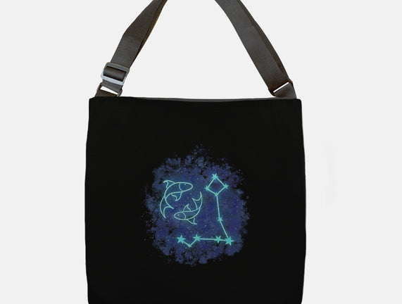 Pisces Neon Constellation