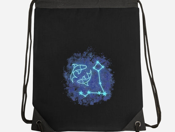 Pisces Neon Constellation