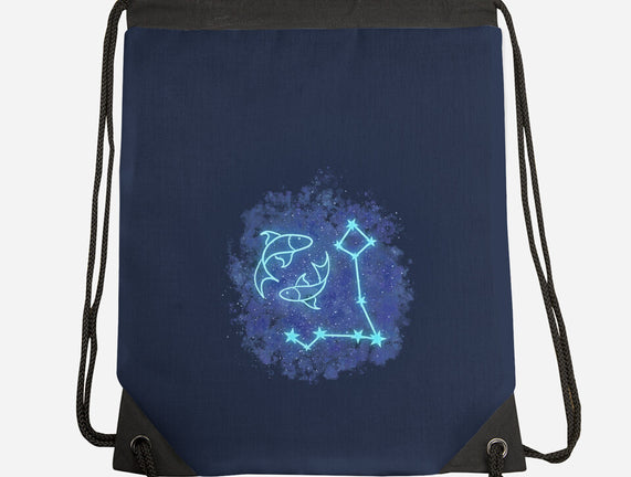 Pisces Neon Constellation
