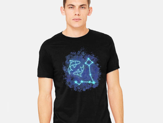 Pisces Neon Constellation
