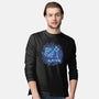 Pisces Neon Constellation-Mens-Long Sleeved-Tee-nickzzarto