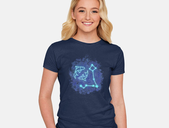 Pisces Neon Constellation