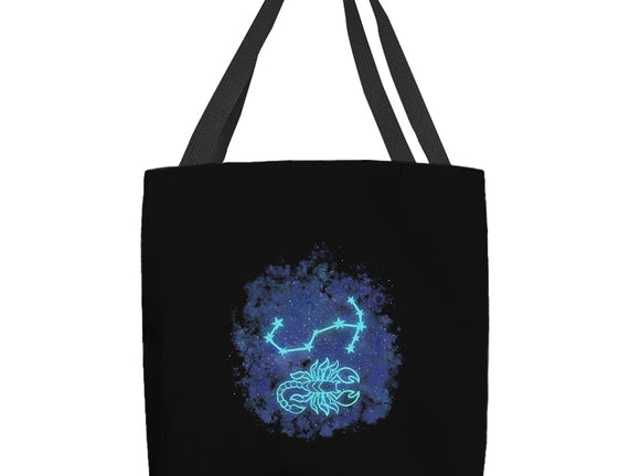 Scorpio Neon Constellation