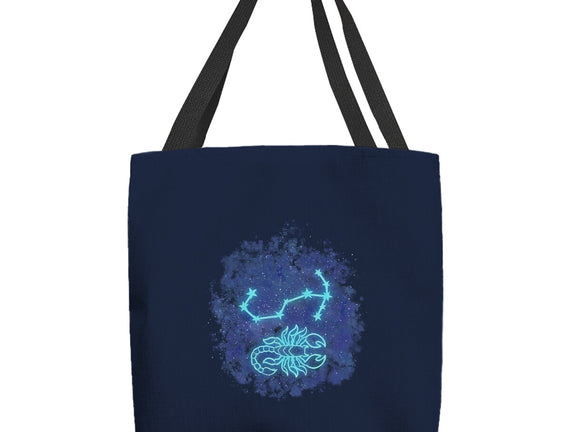 Scorpio Neon Constellation
