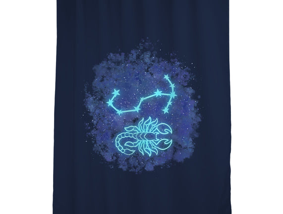 Scorpio Neon Constellation