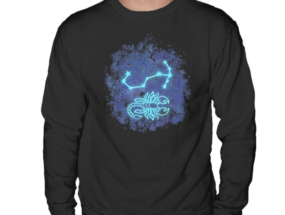 Scorpio Neon Constellation