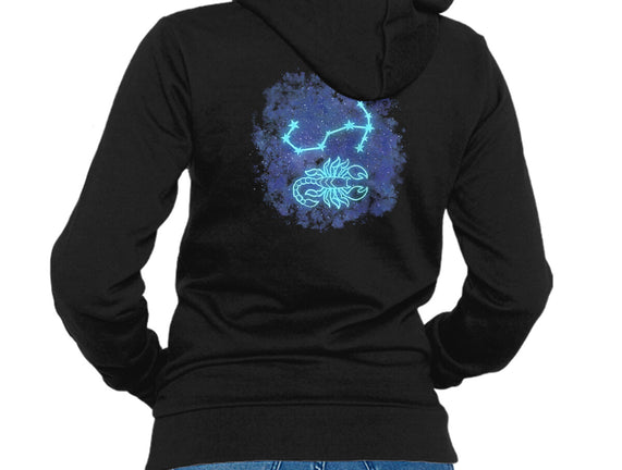 Scorpio Neon Constellation