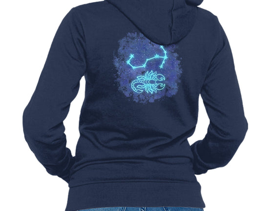 Scorpio Neon Constellation