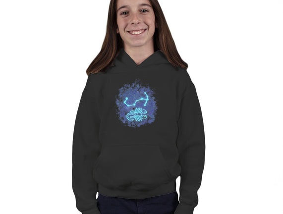Scorpio Neon Constellation