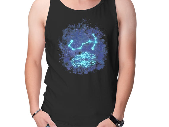 Scorpio Neon Constellation