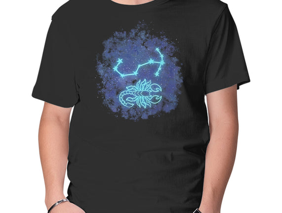 Scorpio Neon Constellation