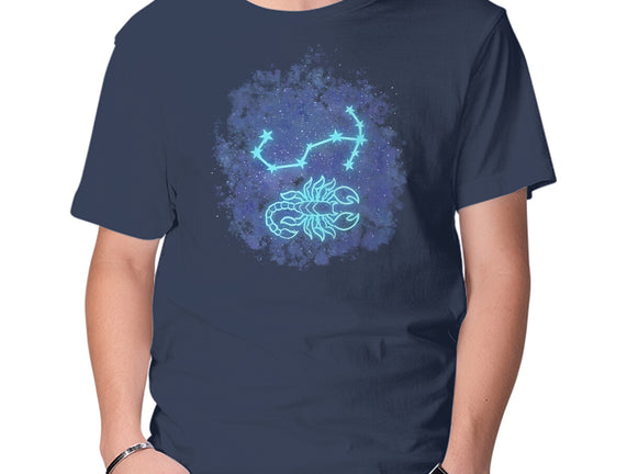 Scorpio Neon Constellation