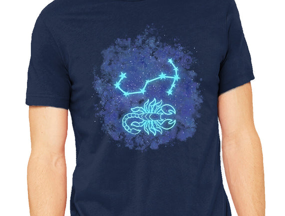 Scorpio Neon Constellation