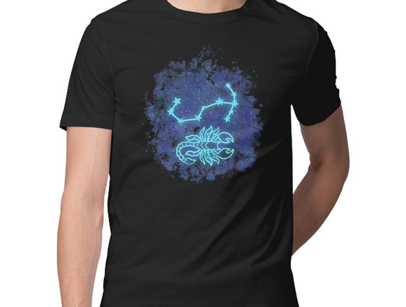 Scorpio Neon Constellation