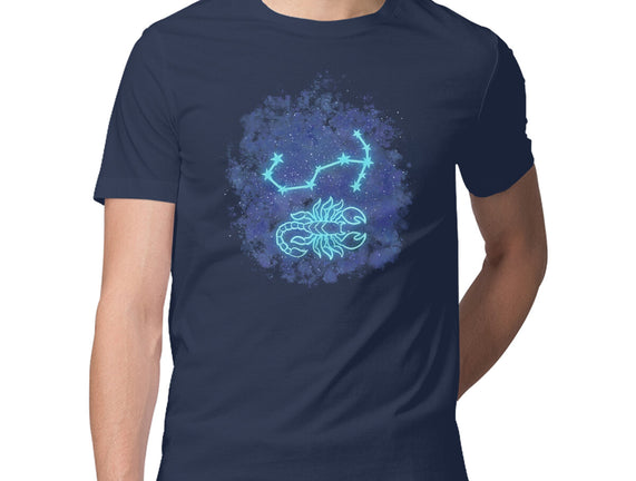 Scorpio Neon Constellation