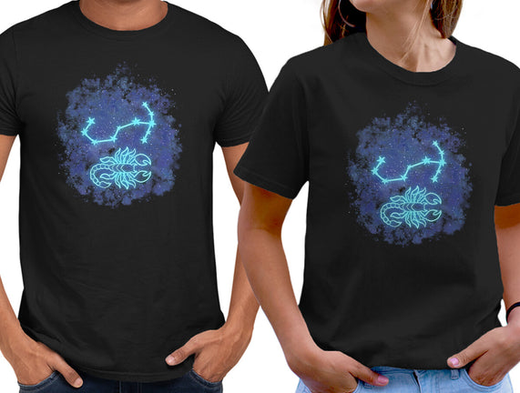 Scorpio Neon Constellation