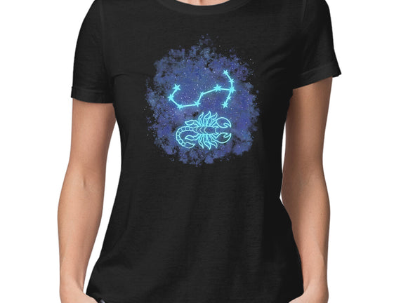 Scorpio Neon Constellation