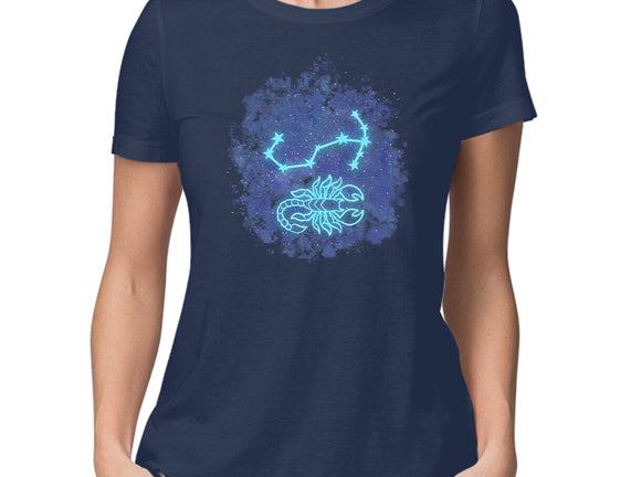 Scorpio Neon Constellation