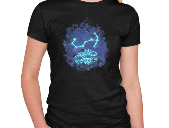 Scorpio Neon Constellation