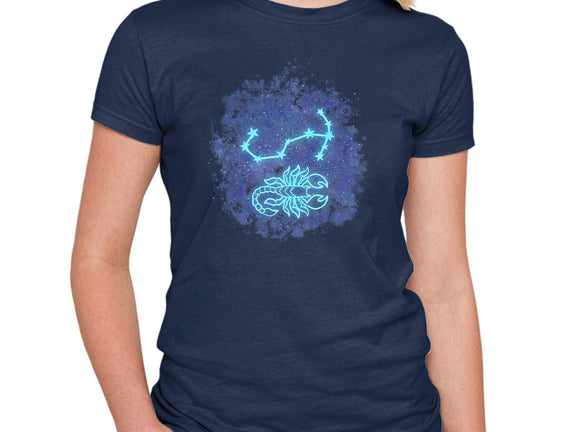 Scorpio Neon Constellation