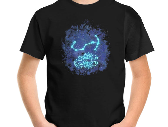 Scorpio Neon Constellation