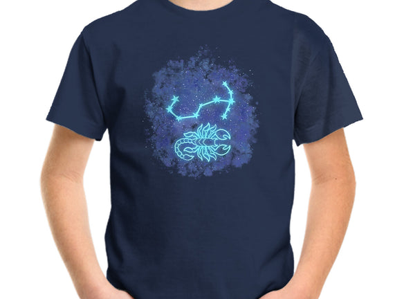 Scorpio Neon Constellation