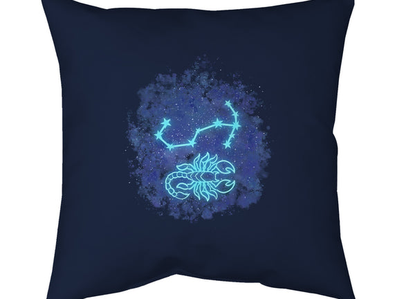 Scorpio Neon Constellation