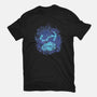 Scorpio Neon Constellation-Womens-Fitted-Tee-nickzzarto