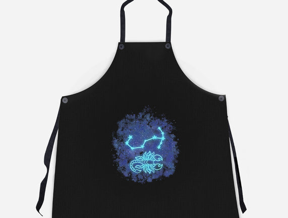 Scorpio Neon Constellation